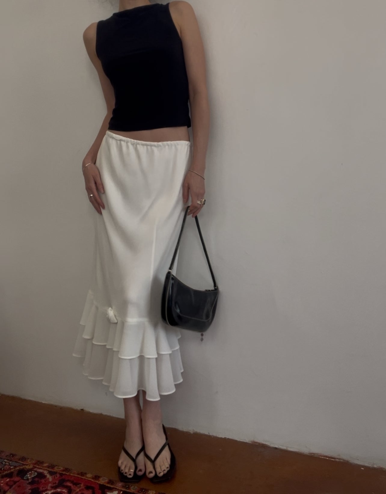 Vintage JSE Ruffle Skirt