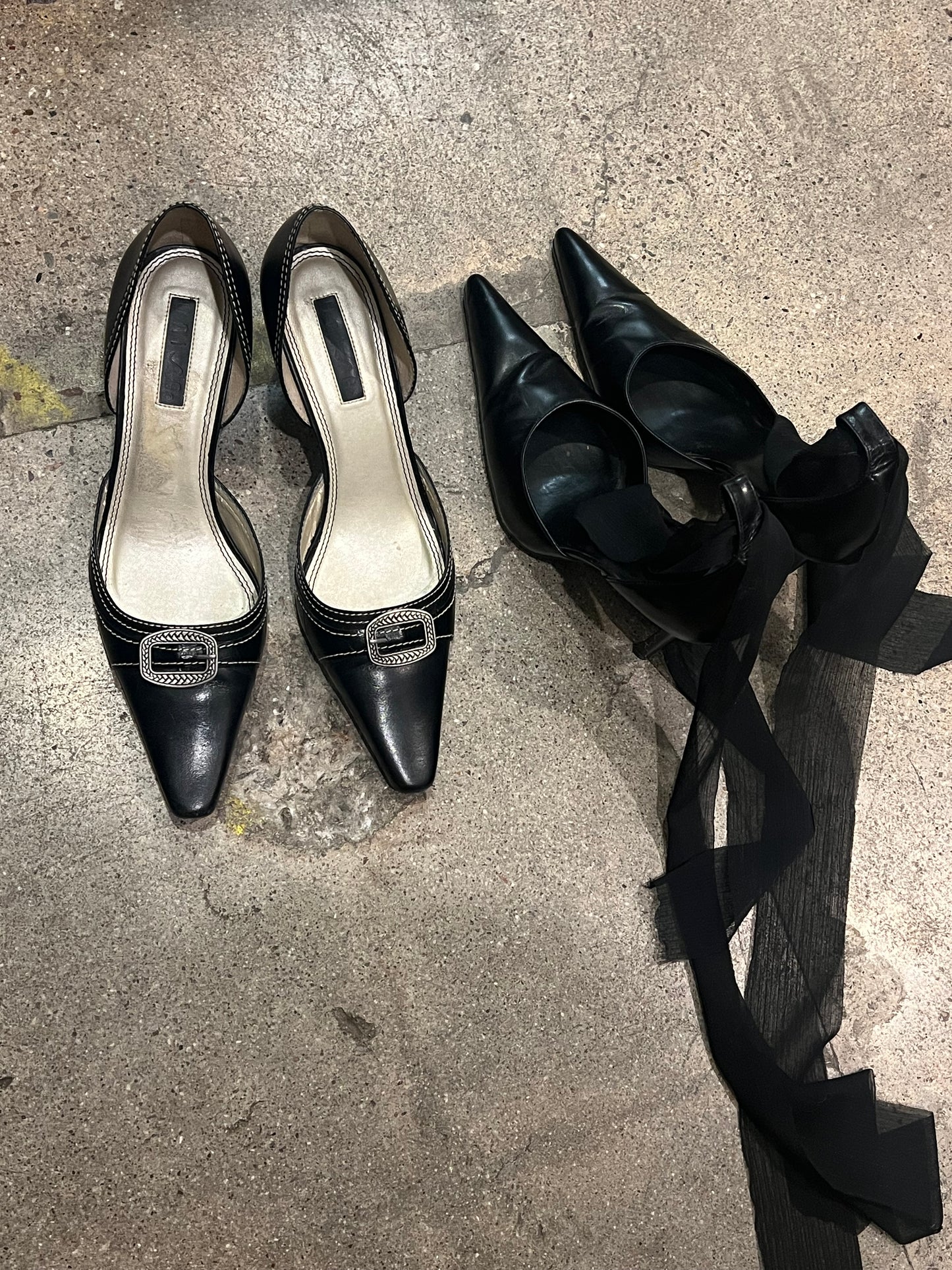 Unisa D’Orsay Buckle Pumps