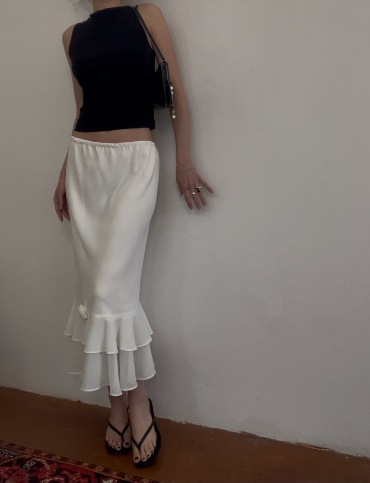 Vintage JSE Ruffle Skirt