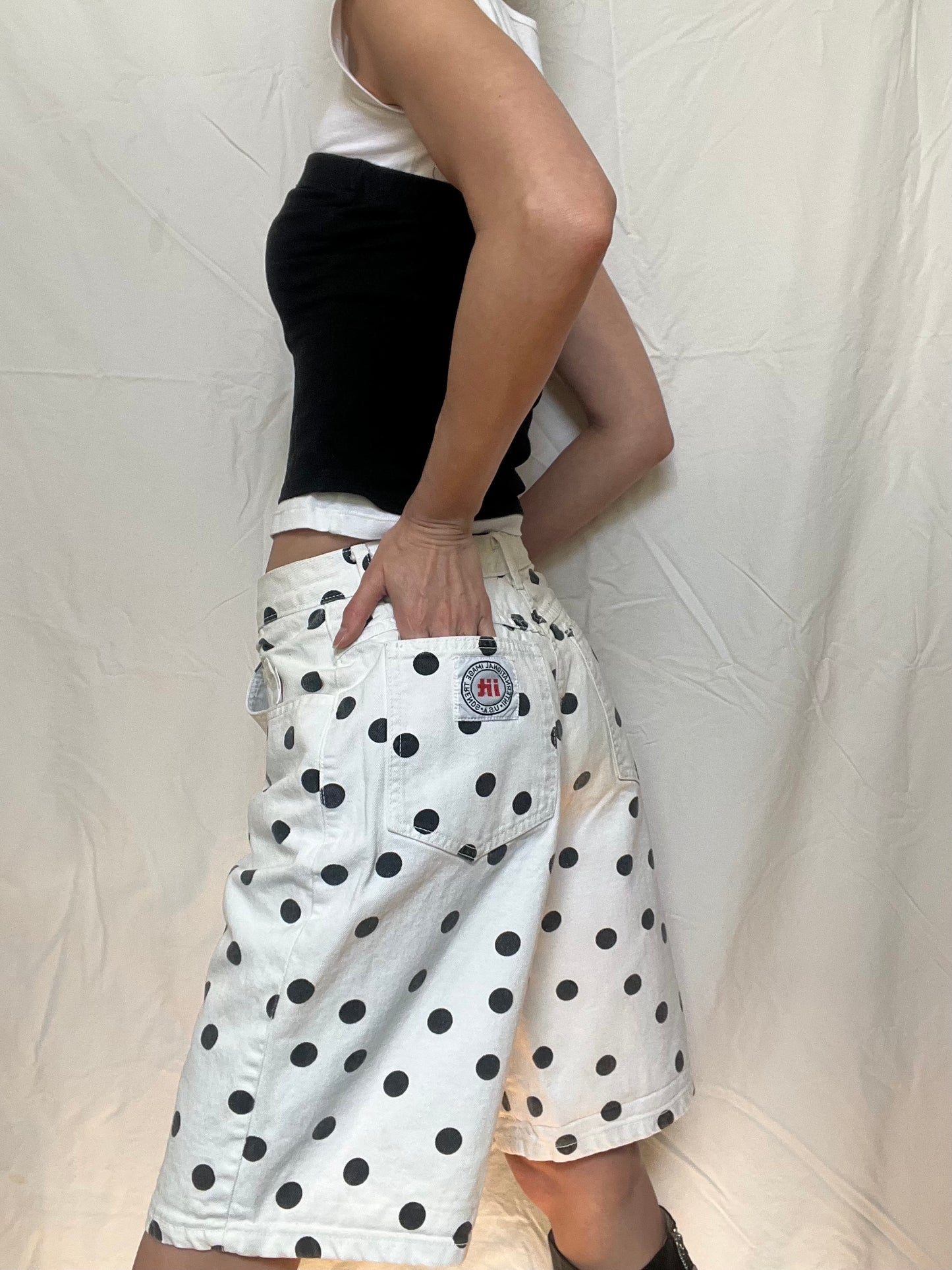 Vintage Polka Dot Jorts