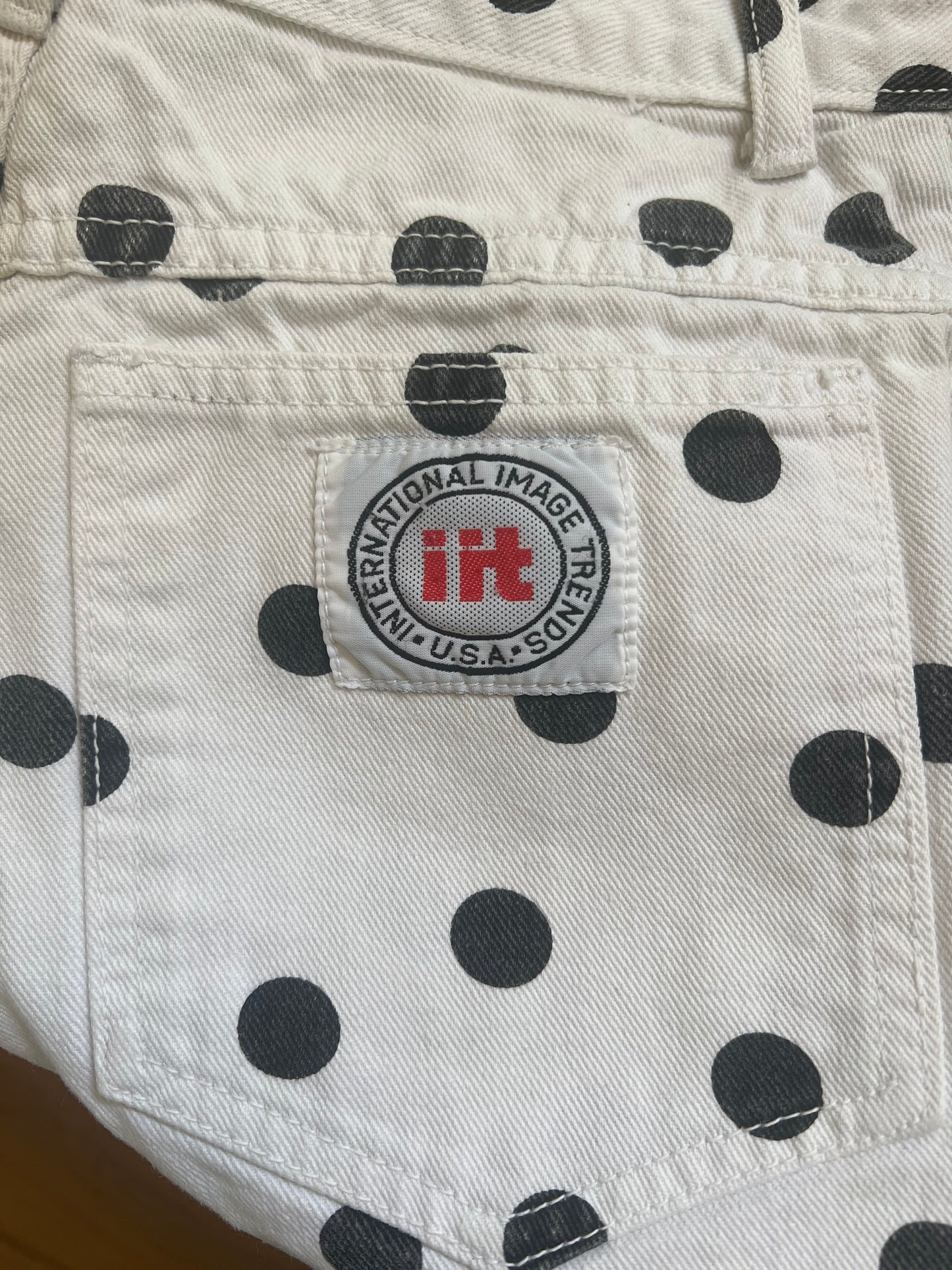 Vintage Polka Dot Jorts