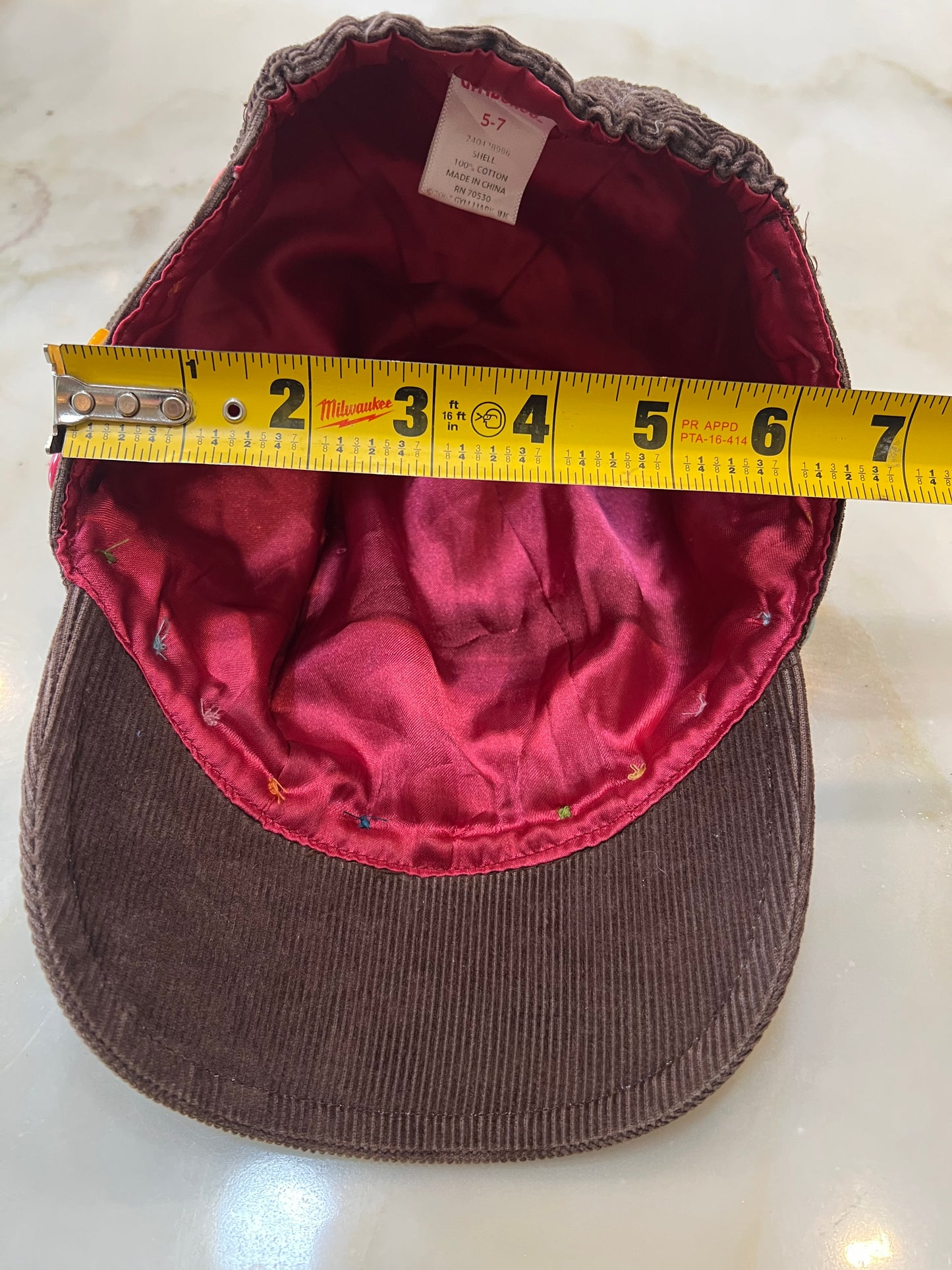 Gilmore Button Hat