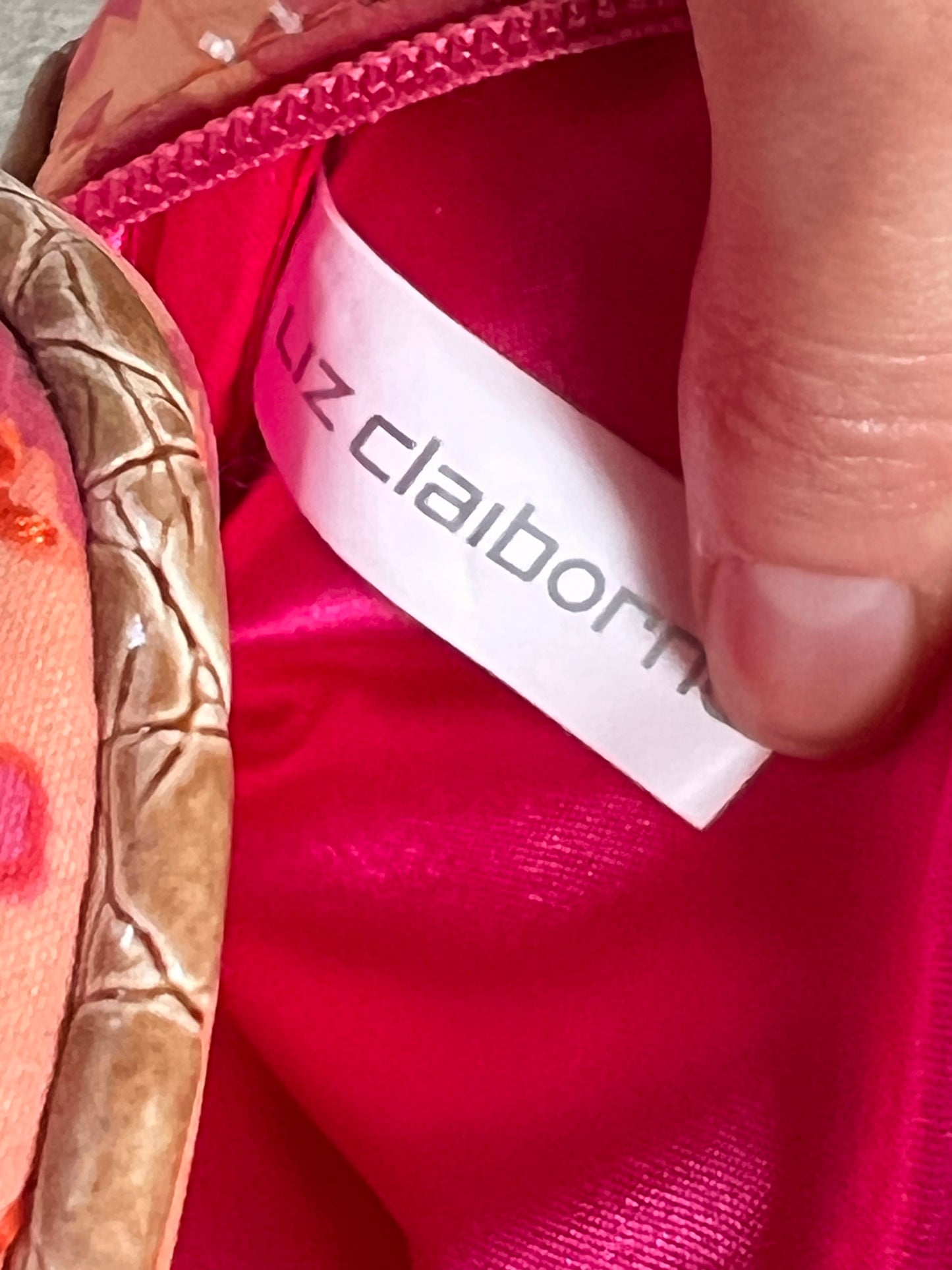 Y2k Paisley Liz Claiborne Baguette