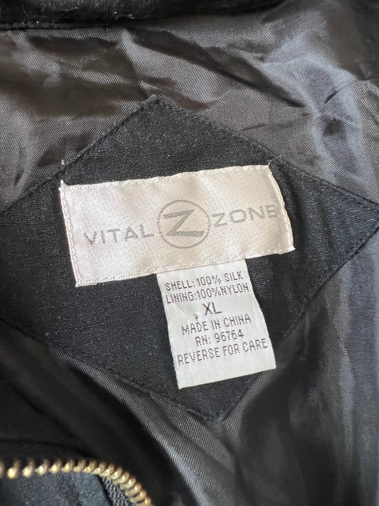Vintage Zebra Trim Jacket