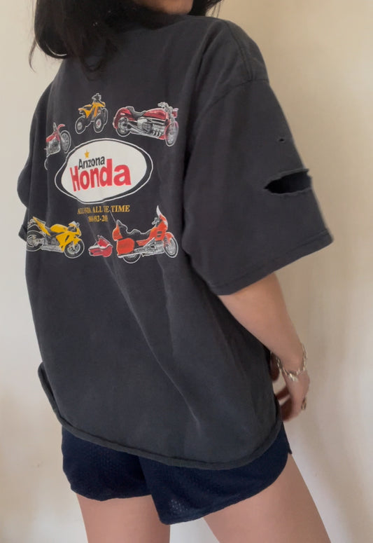Distressed Honda Tee