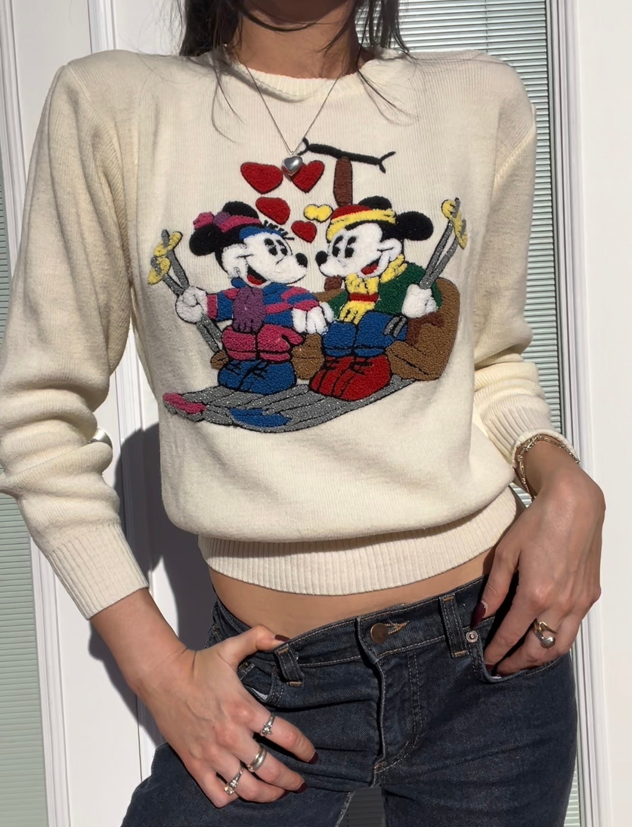 Micky & Mini Ski Sweater
