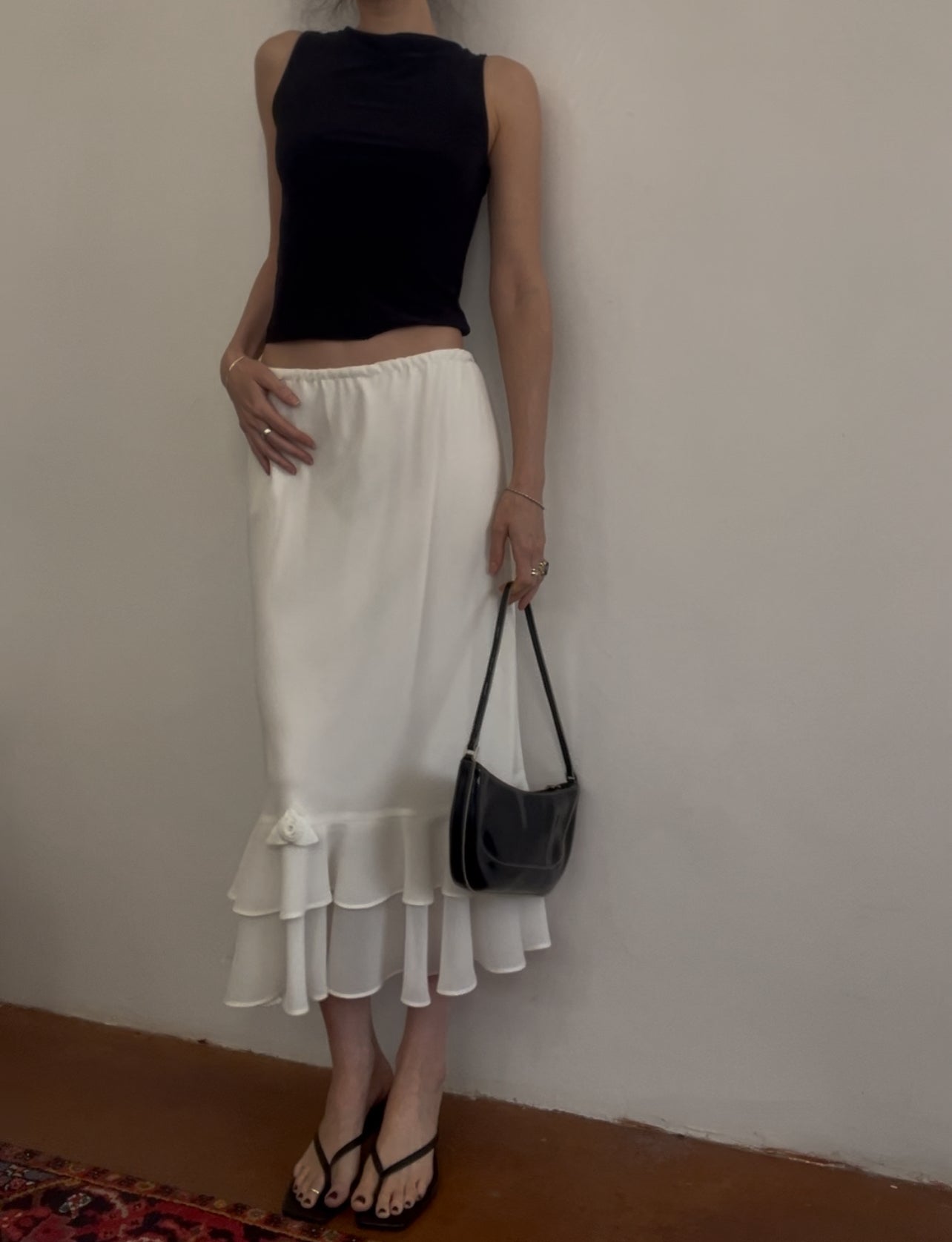 Vintage JSE Ruffle Skirt