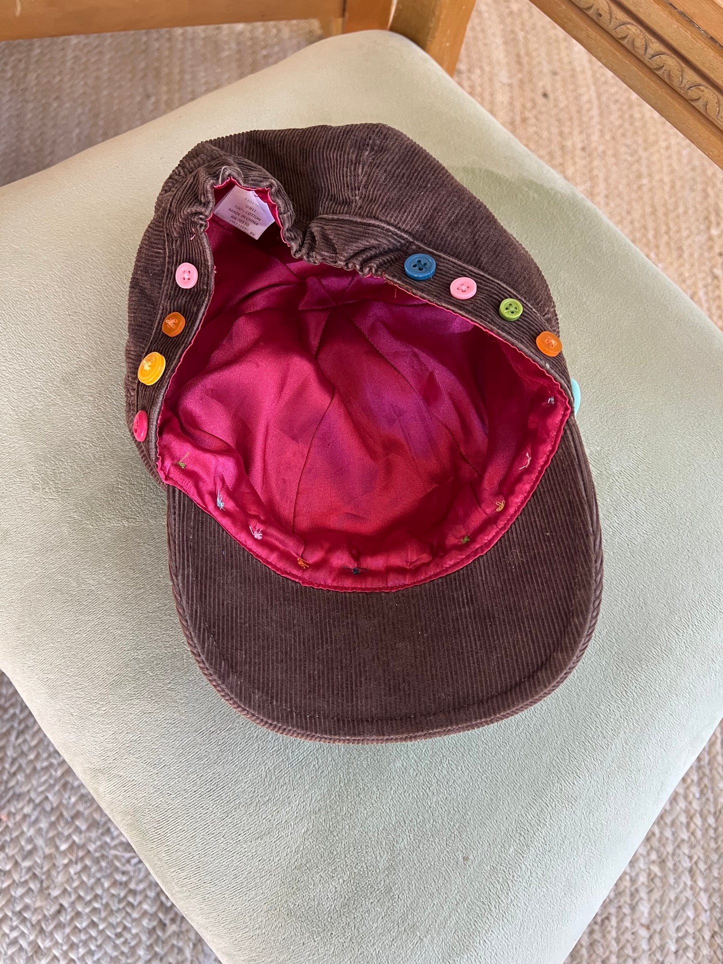 Gilmore Button Hat