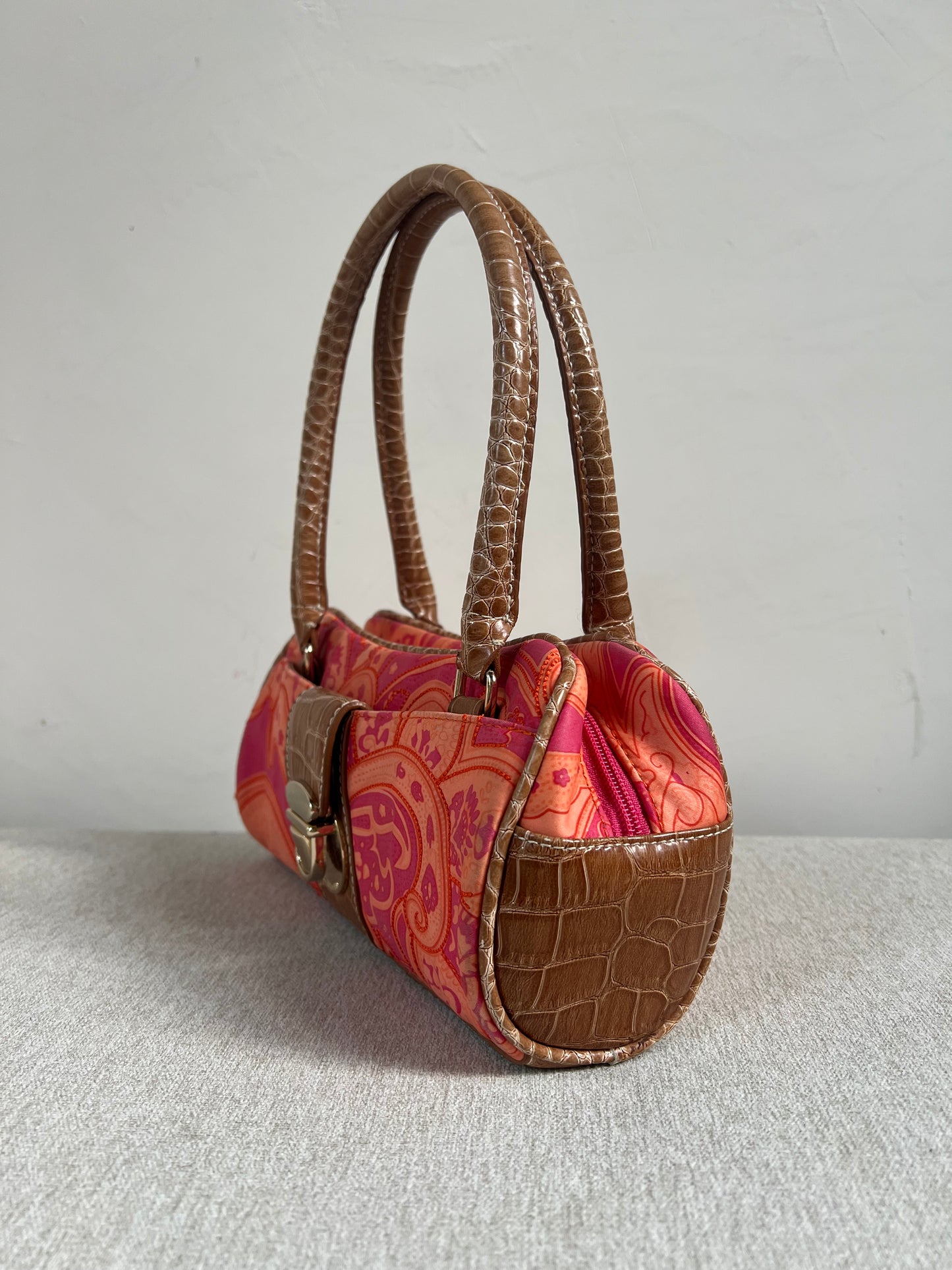 Y2k Paisley Liz Claiborne Baguette