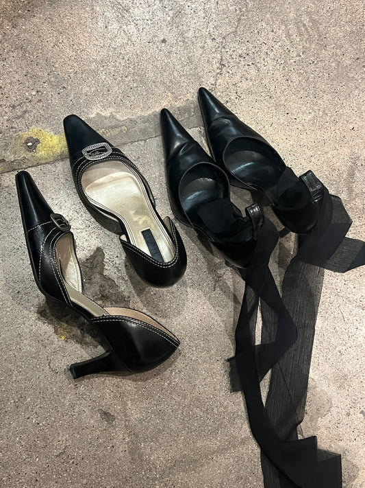 Unisa D’Orsay Buckle Pumps