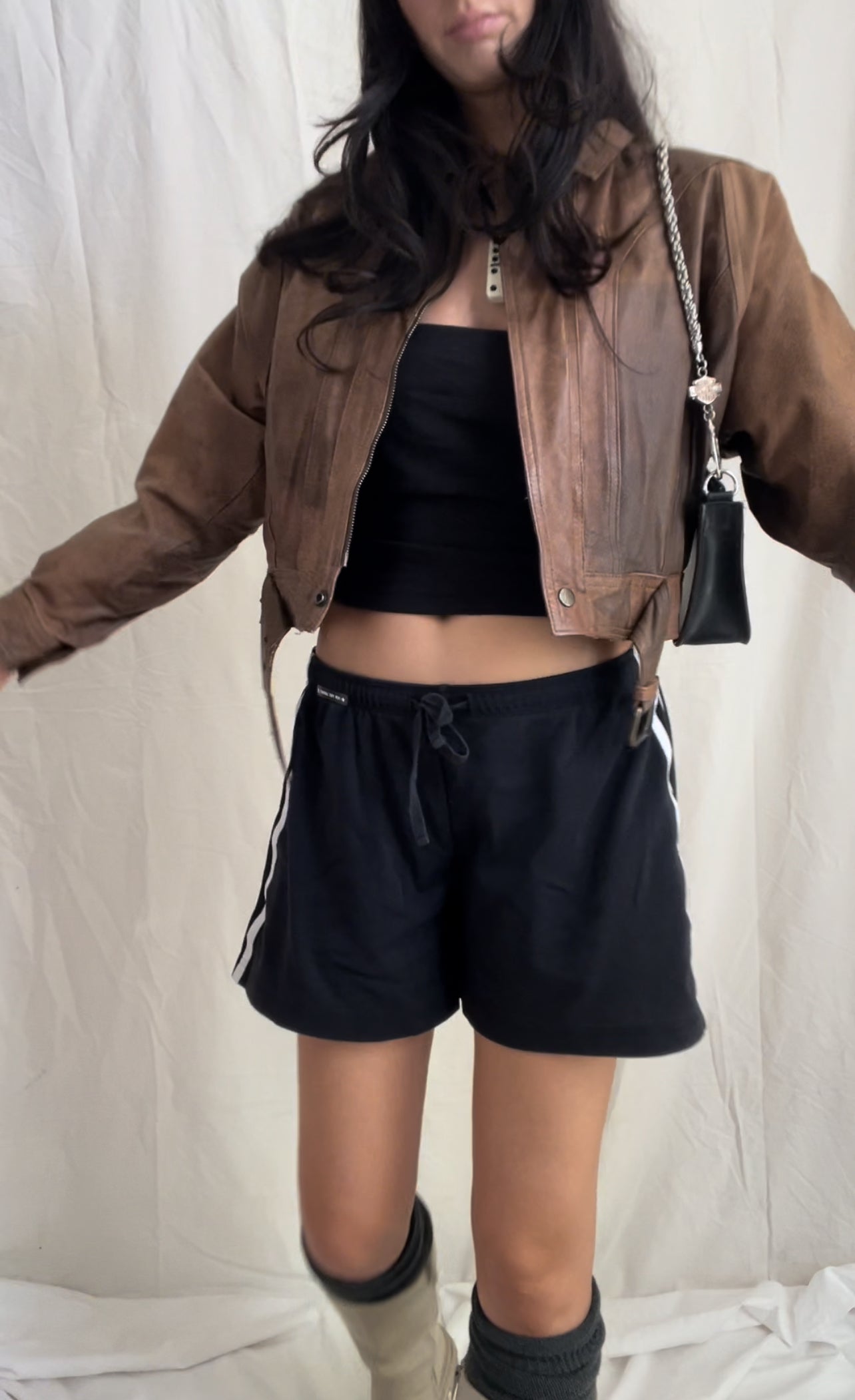 Vintage Brown Leather Robinson’s Jacket