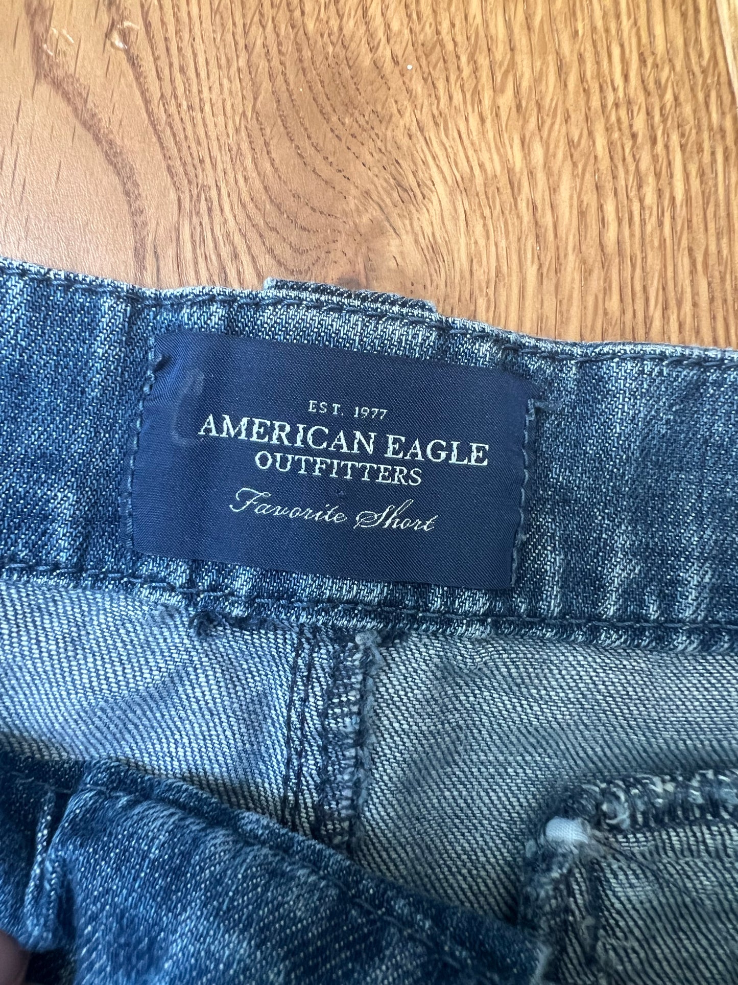 Y2K AE Low Rise Denim Shorts
