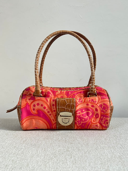 Y2k Paisley Liz Claiborne Baguette