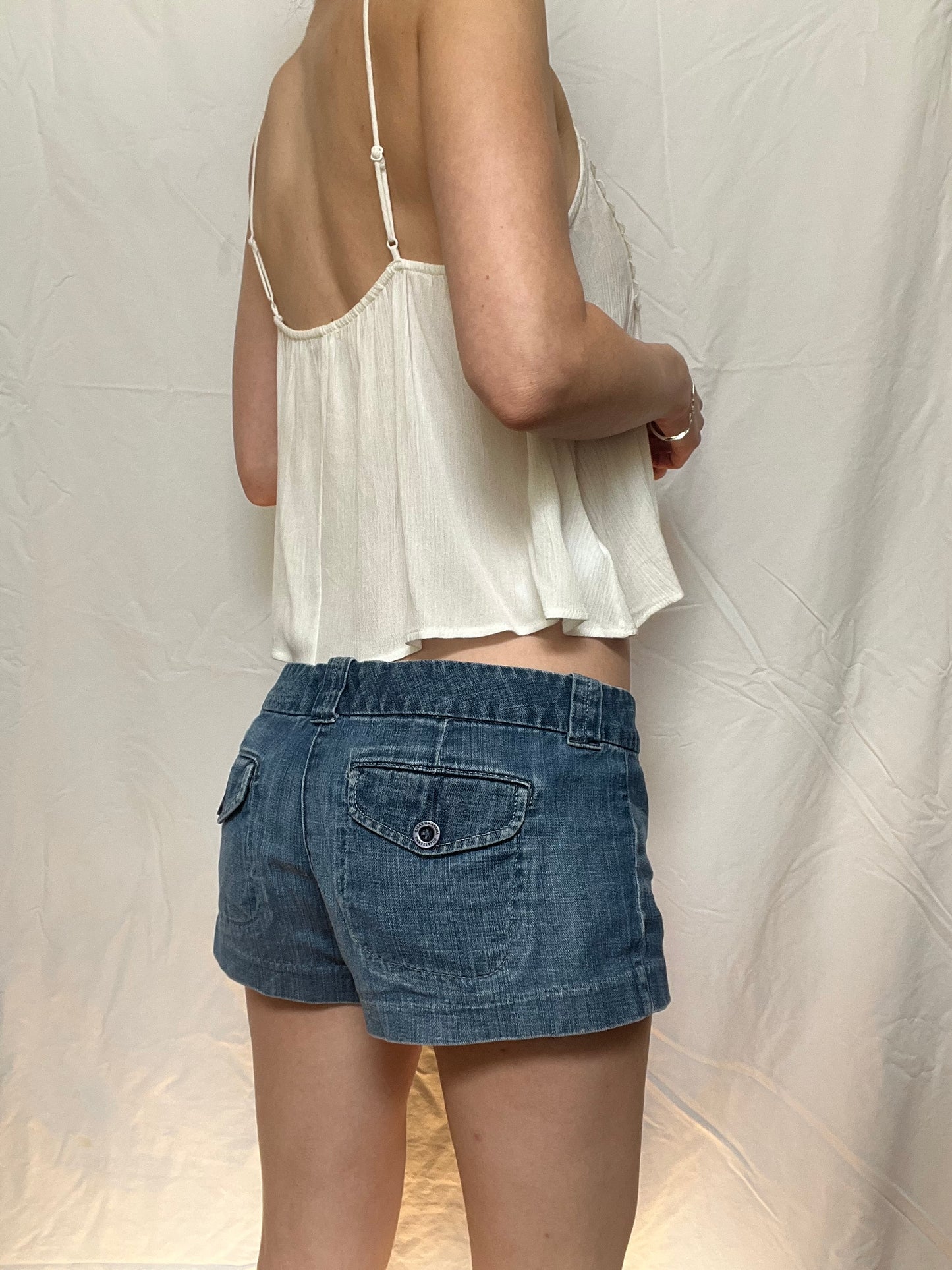 Y2K AE Low Rise Denim Shorts