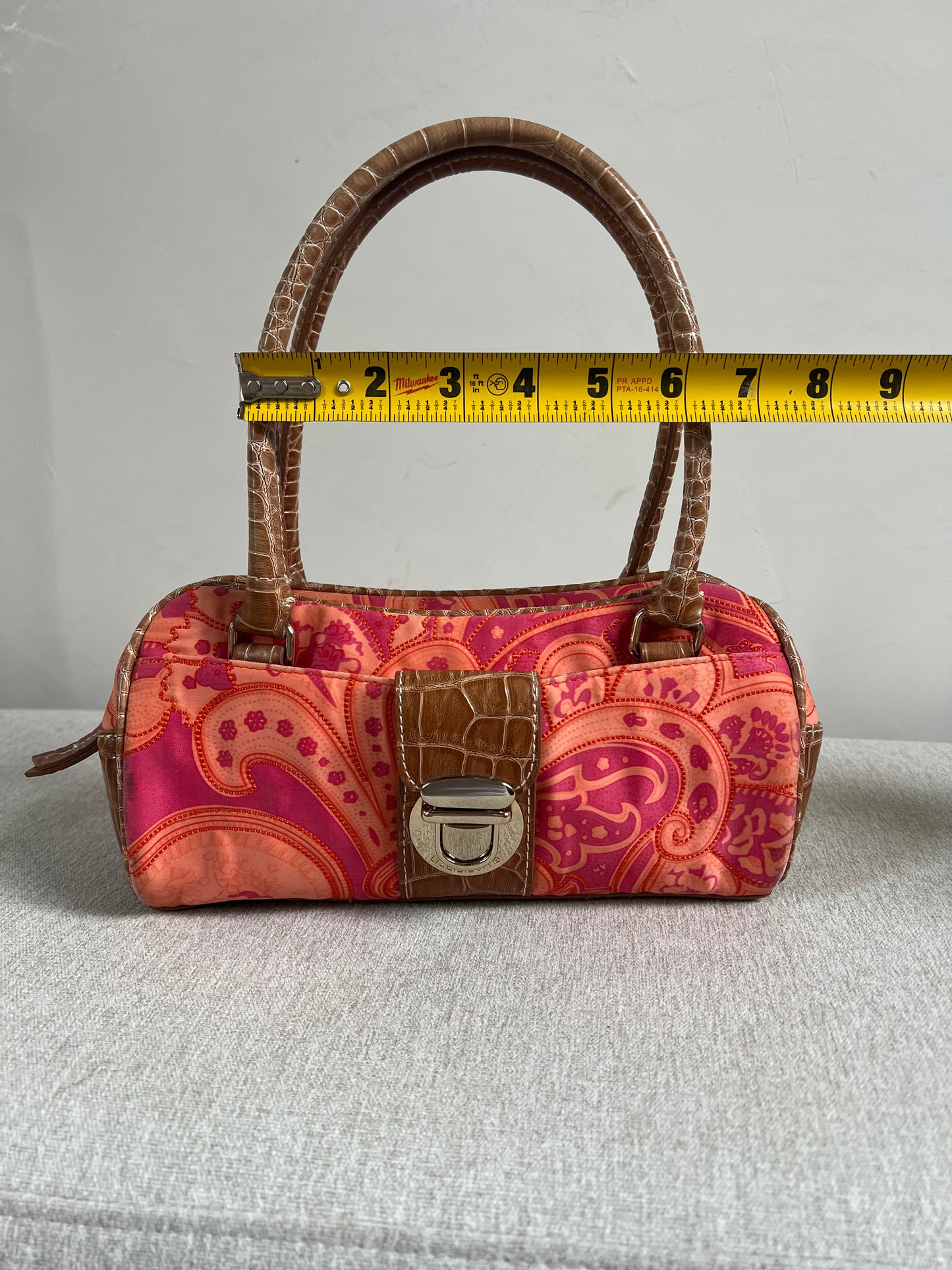 Y2k Paisley Liz Claiborne Baguette