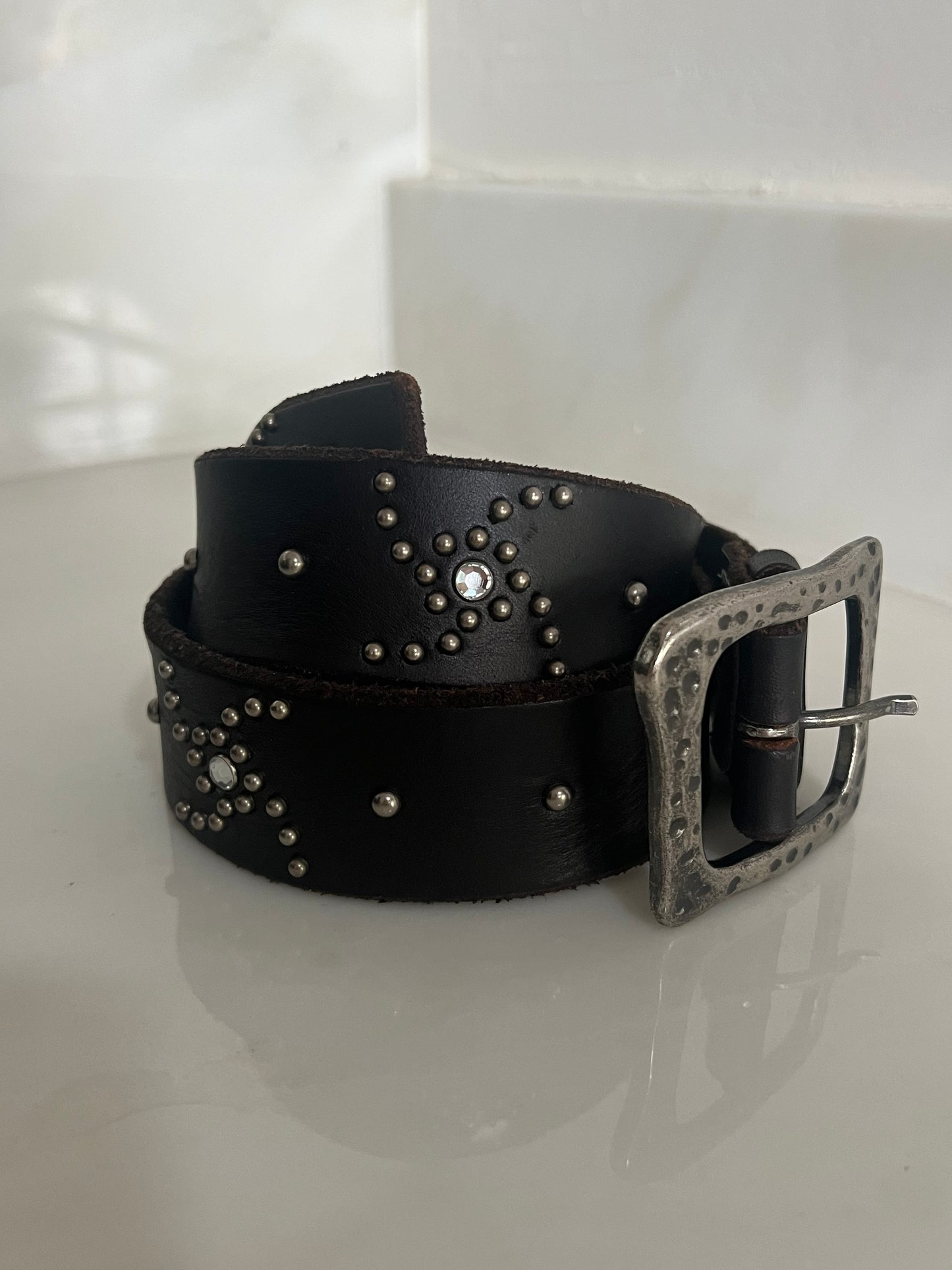 Vintage Spiral Stud Belt