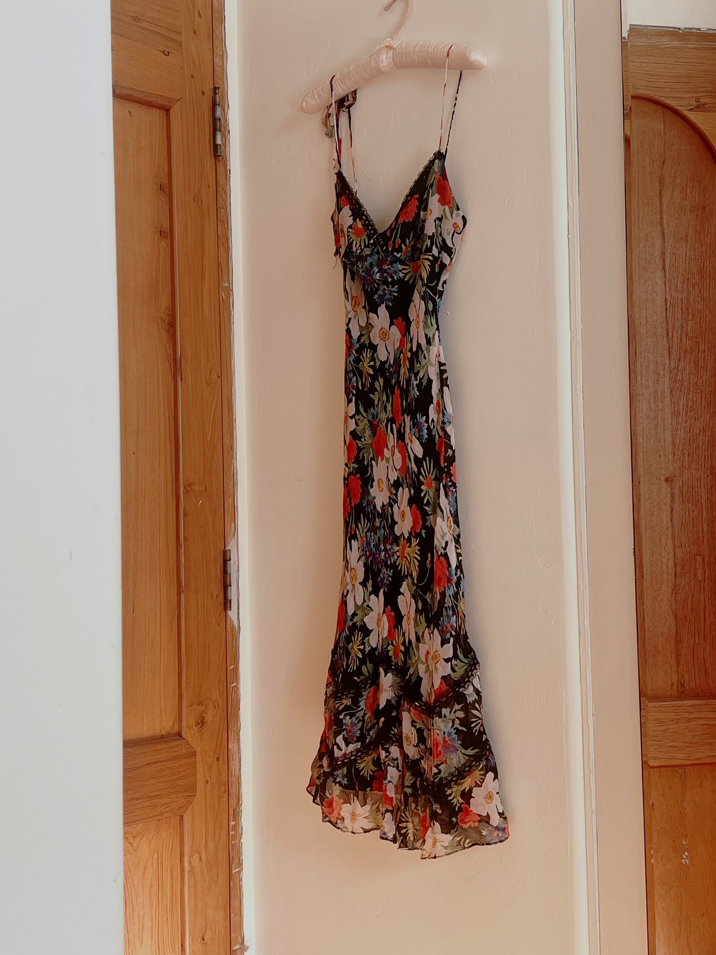 Vtg Betsey Johnson Floral Dream Dress