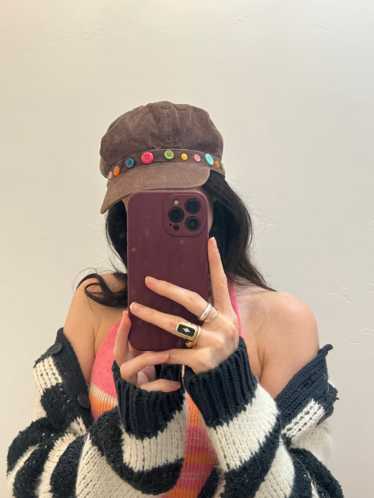 Gilmore Button Hat