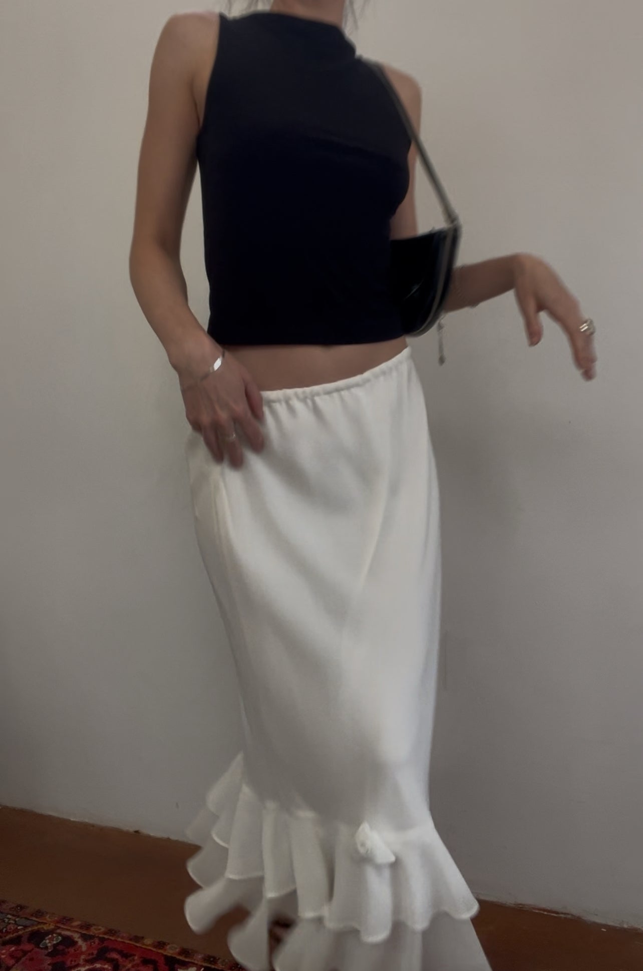 Vintage JSE Ruffle Skirt