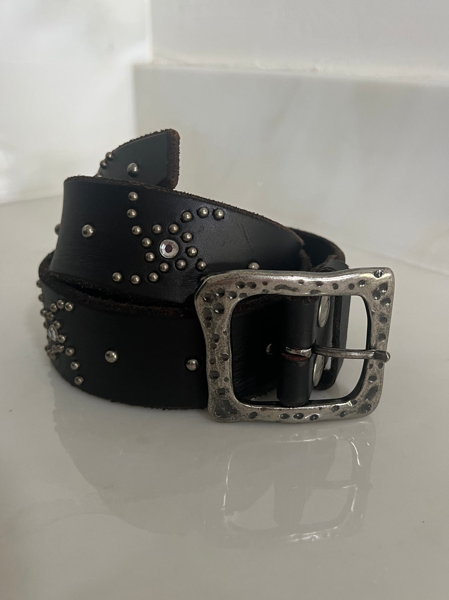 Vintage Spiral Stud Belt