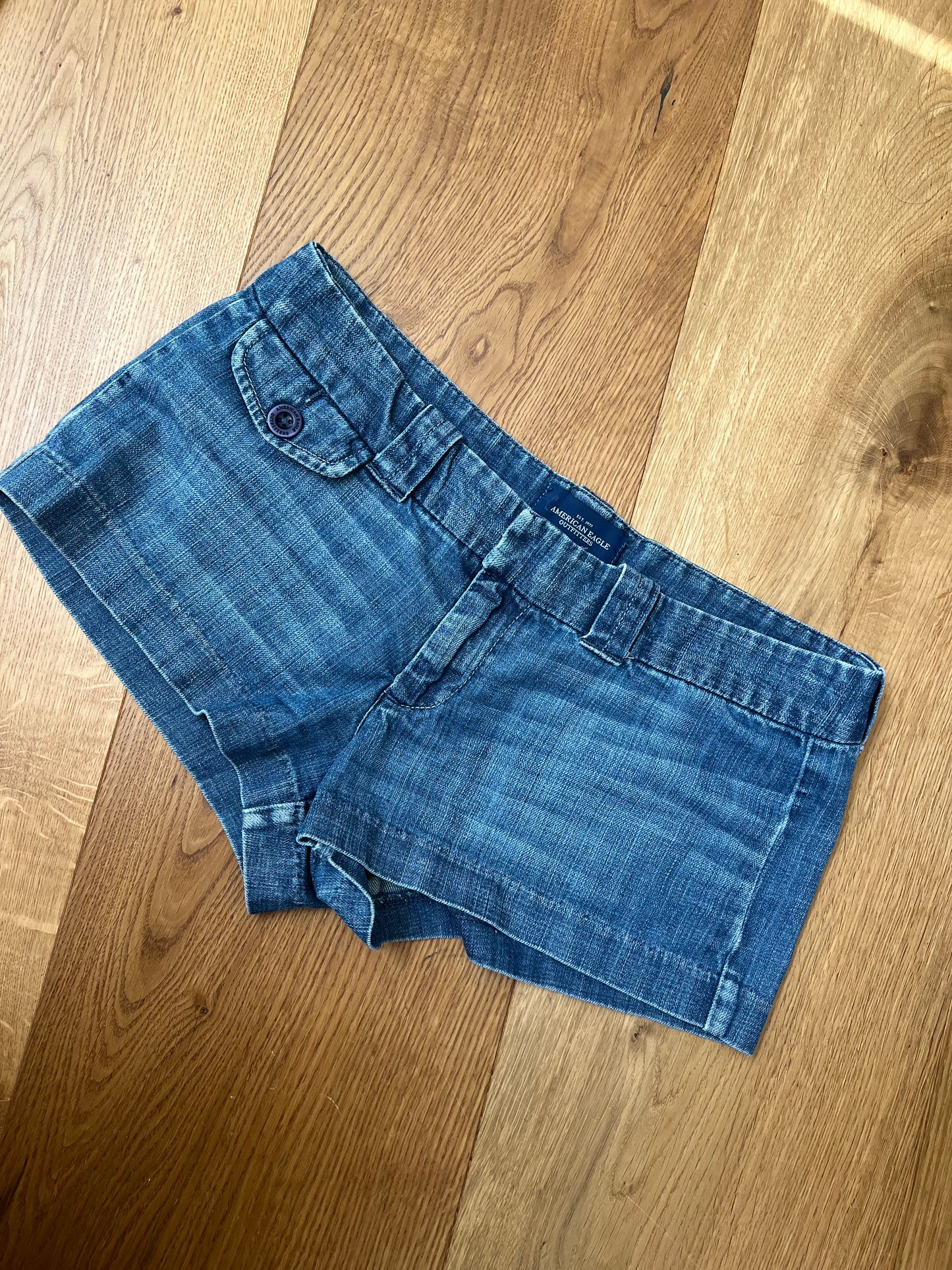 Y2K AE Low Rise Denim Shorts