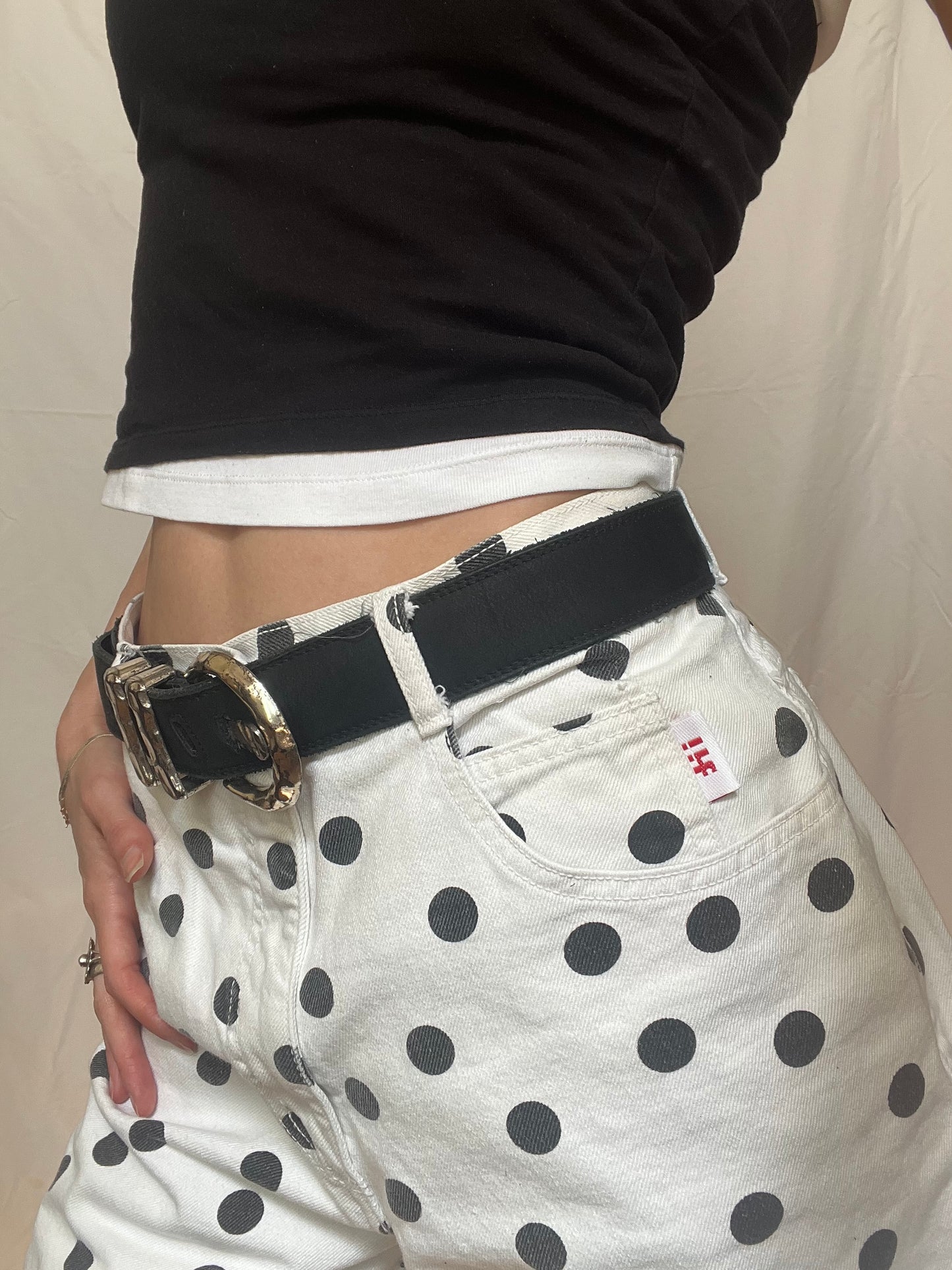 Vintage Polka Dot Jorts