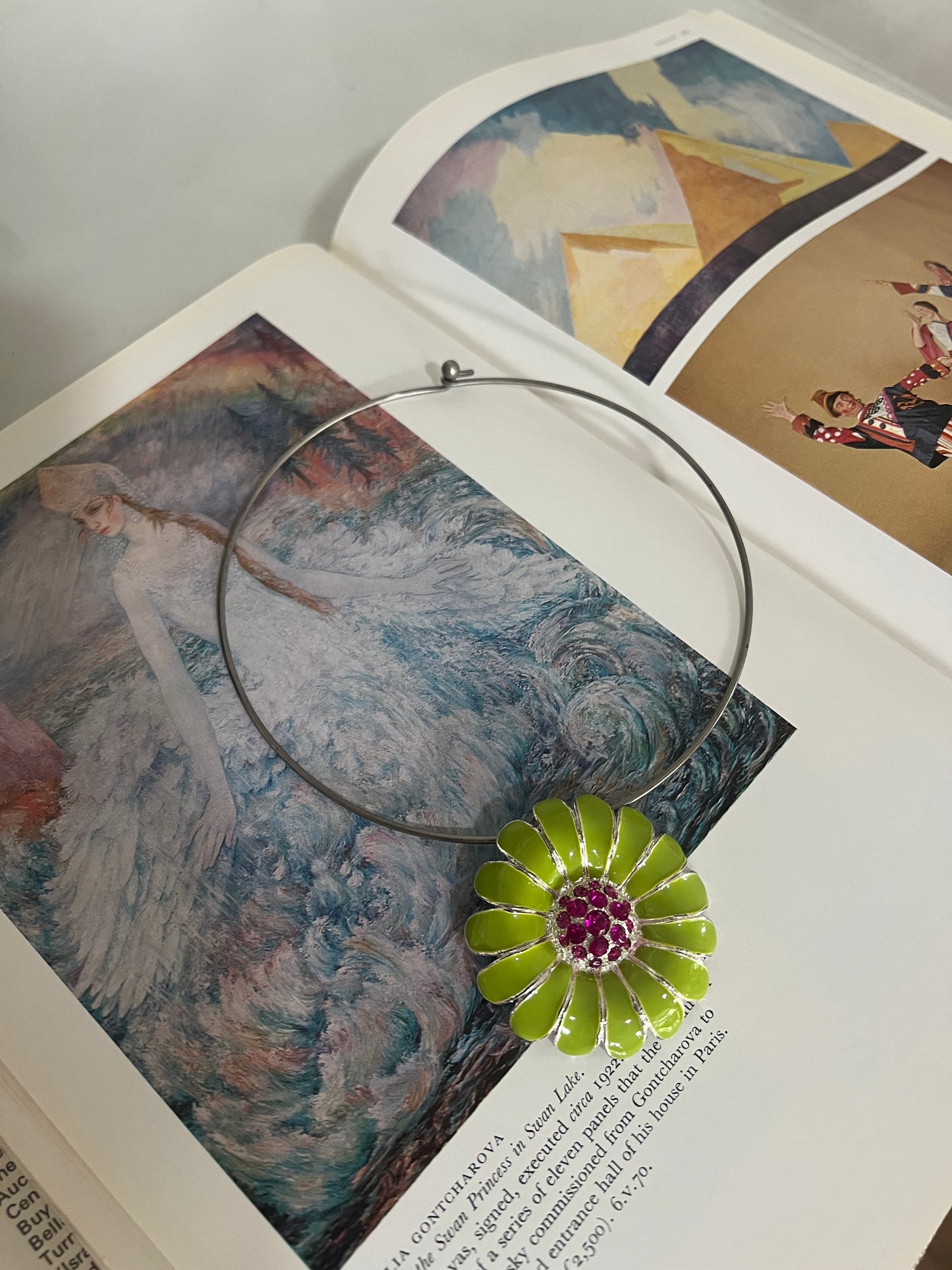 Daffodil Flower Choker