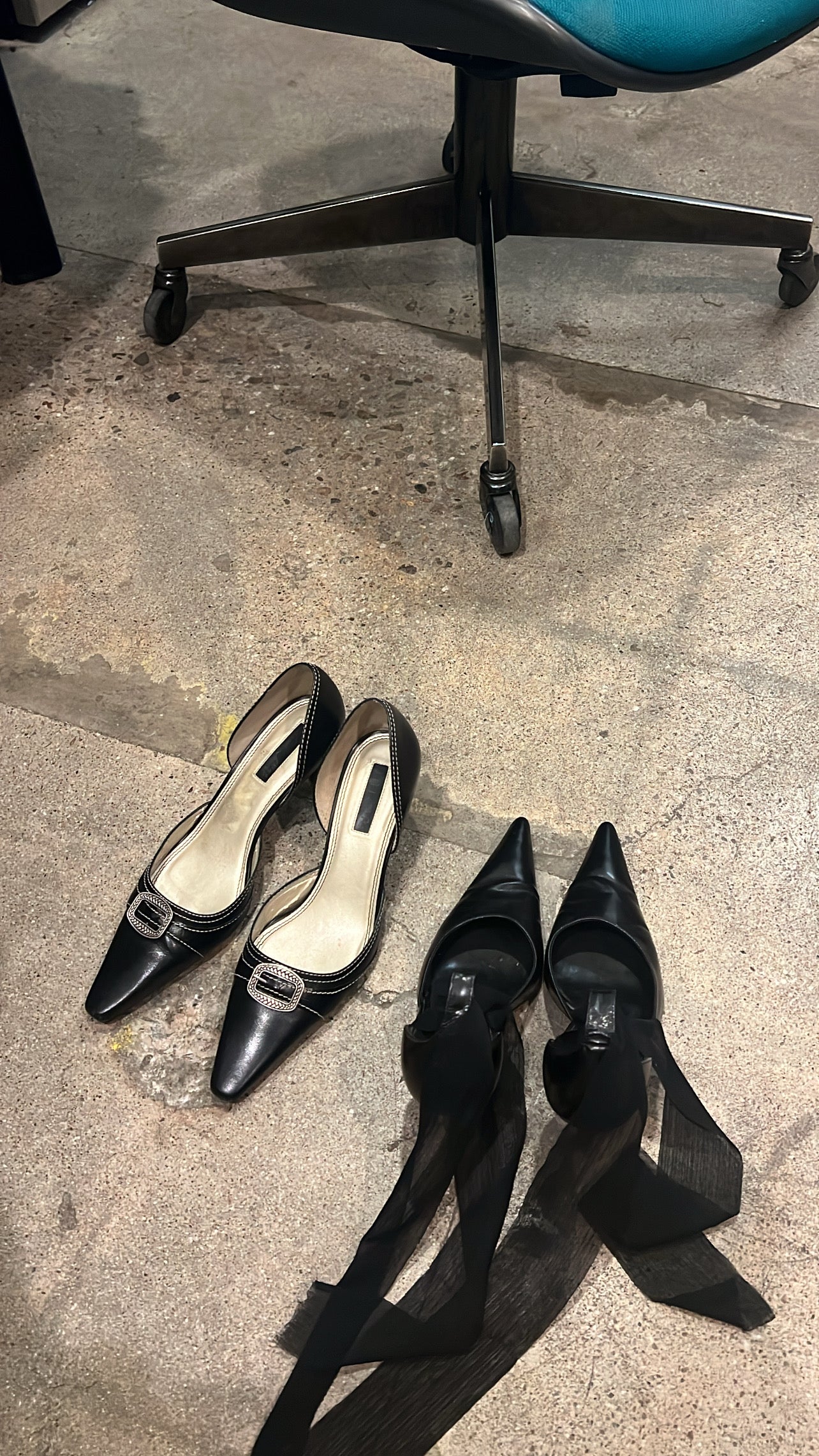 Unisa D’Orsay Buckle Pumps