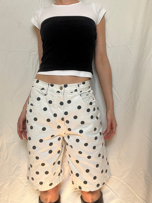 Vintage Polka Dot Jorts