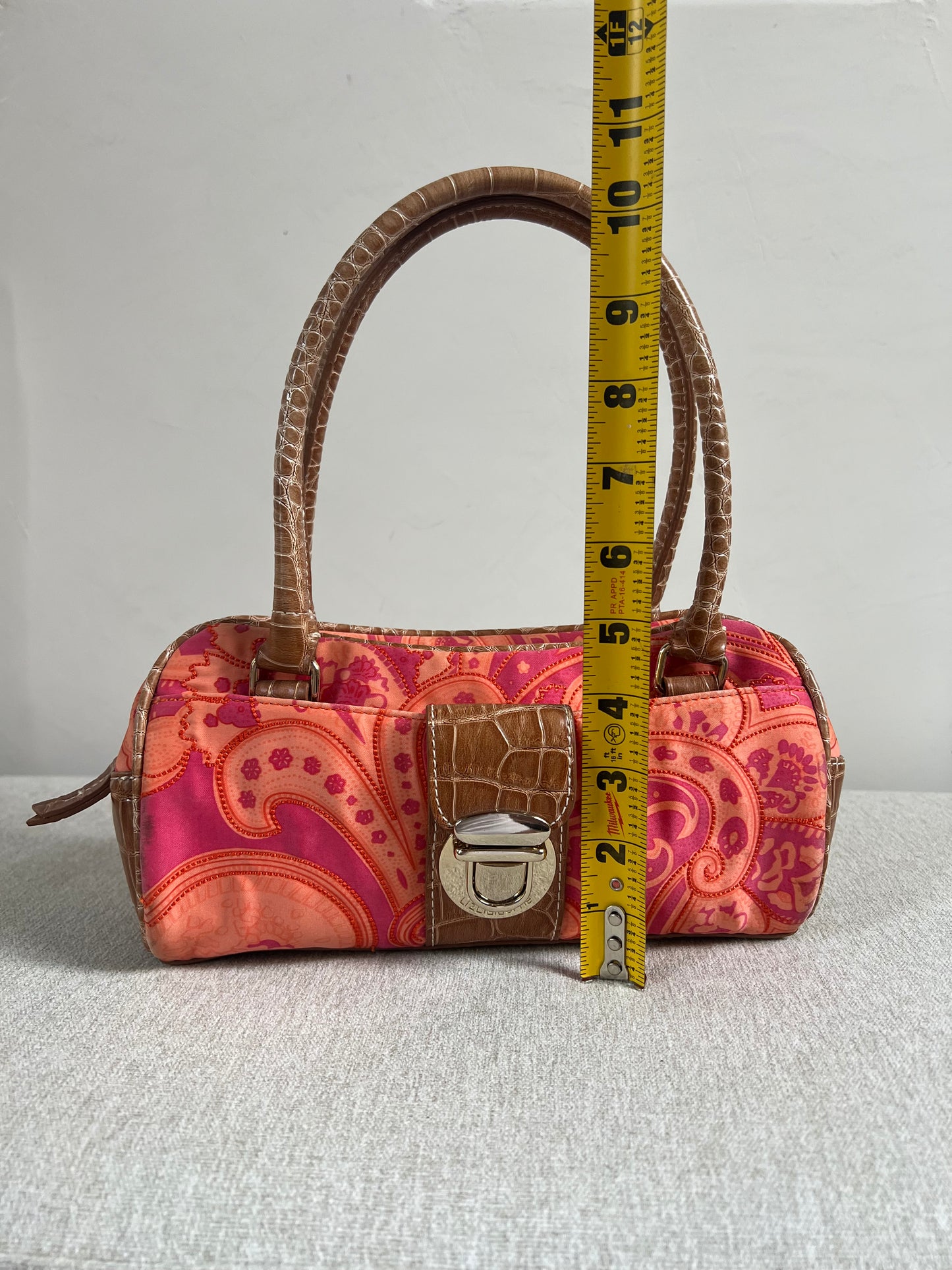 Y2k Paisley Liz Claiborne Baguette
