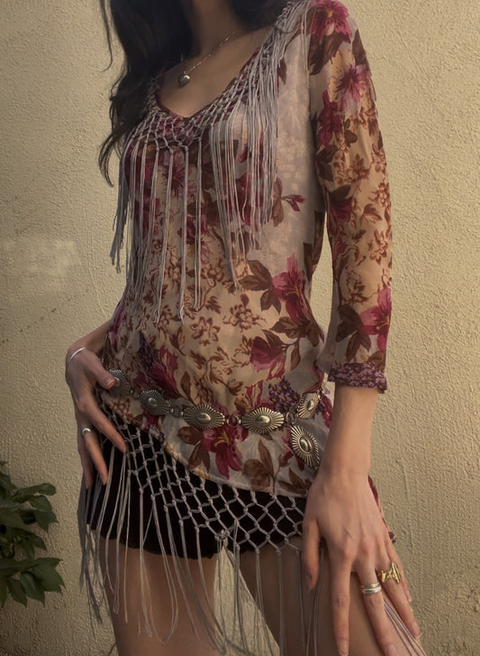 Temptation Fringe Top