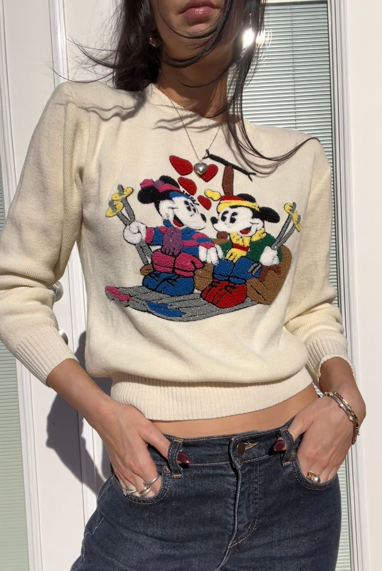 Micky & Mini Ski Sweater