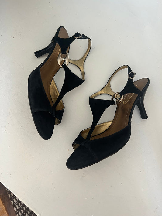 Suede Y2k Party Heels