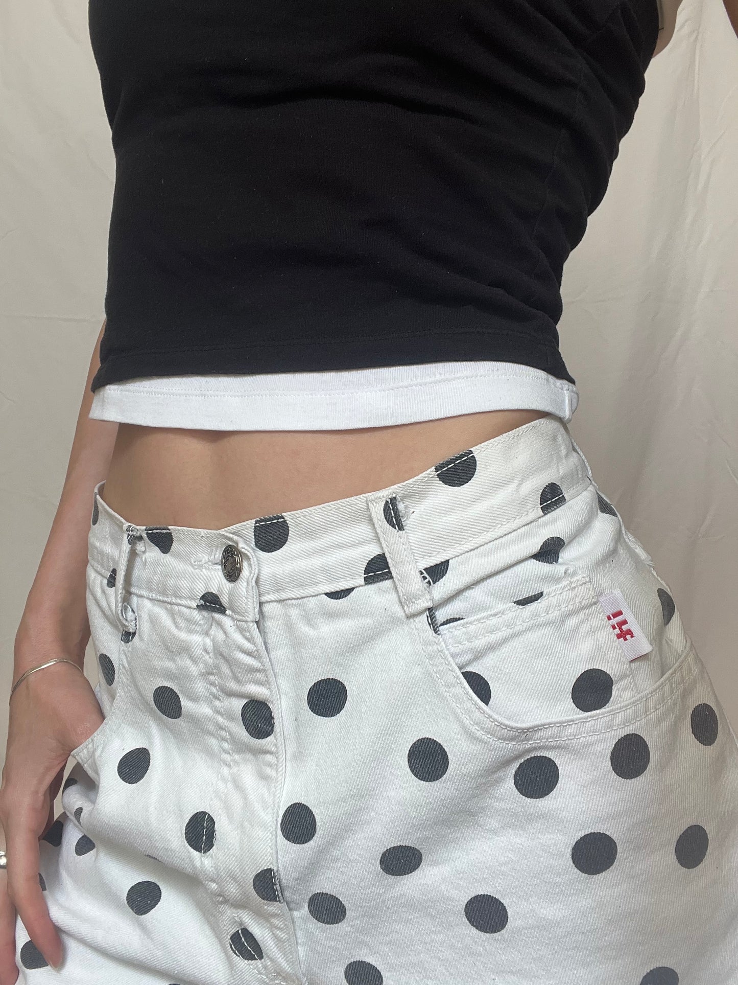 Vintage Polka Dot Jorts