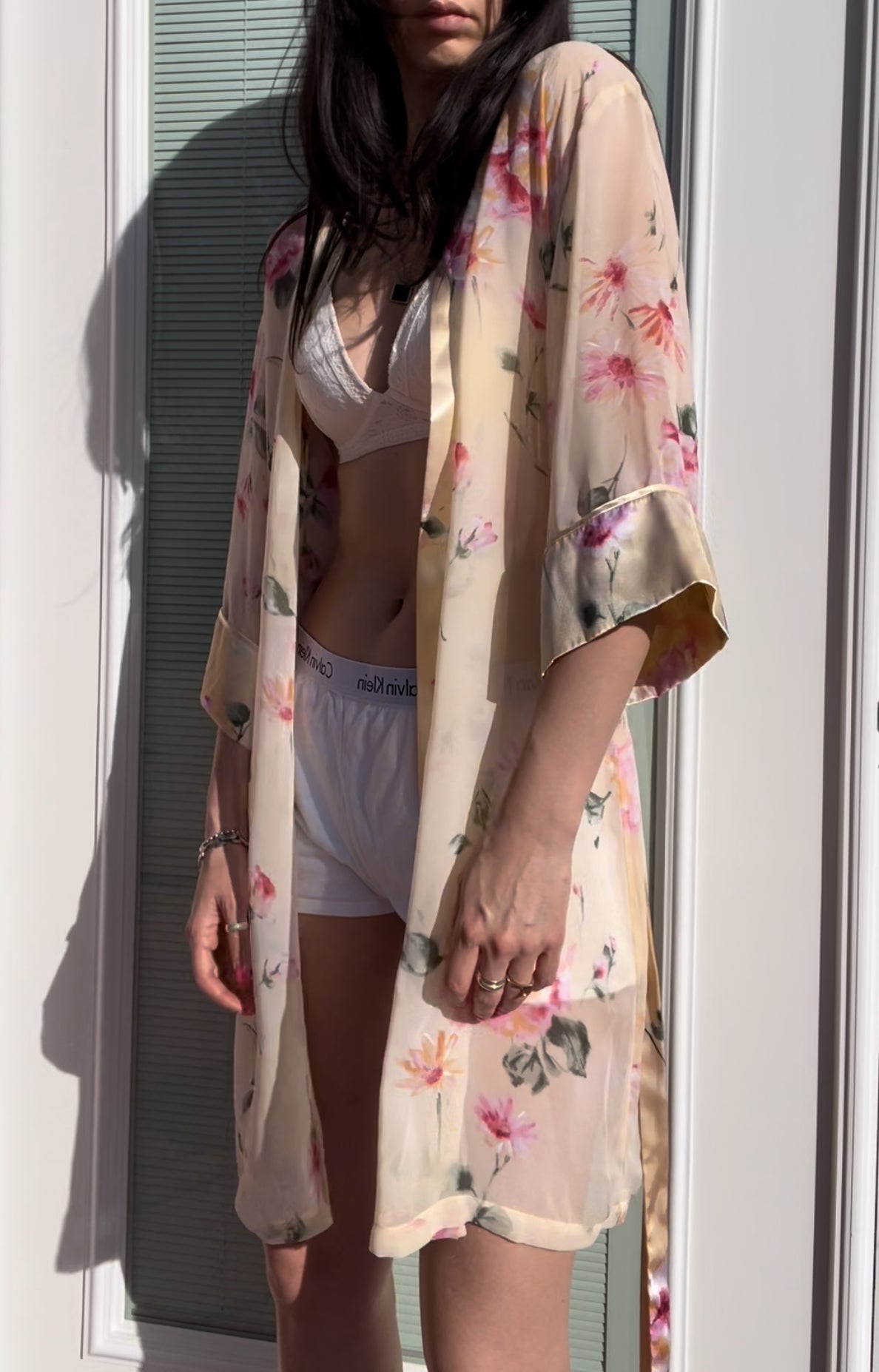 Summer Blooms Robe