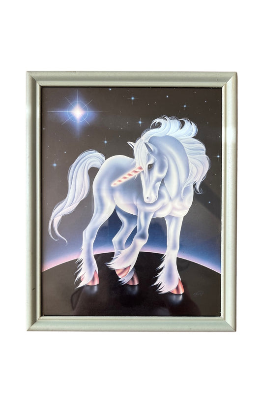 Vintage Celestial Unicorn Print