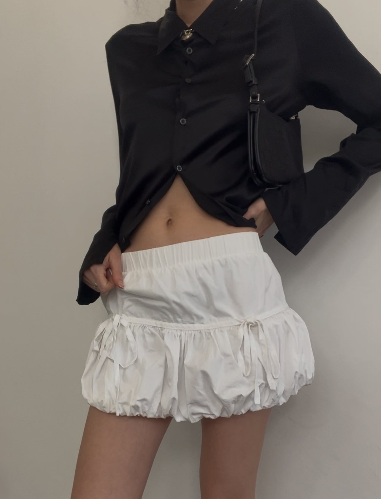 Saints Mini Bubble Skirt