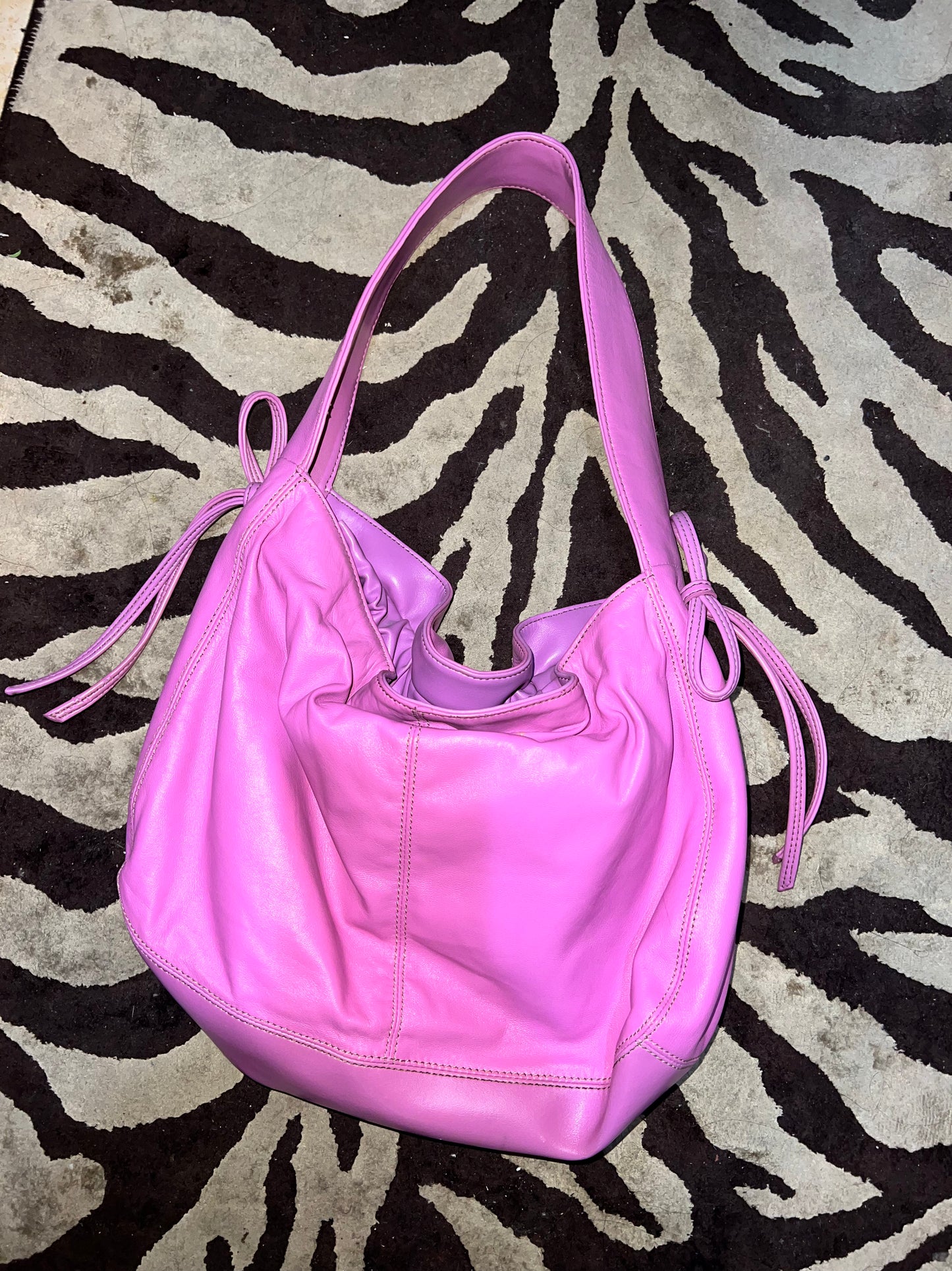 Y2k Pink Hobo Bag