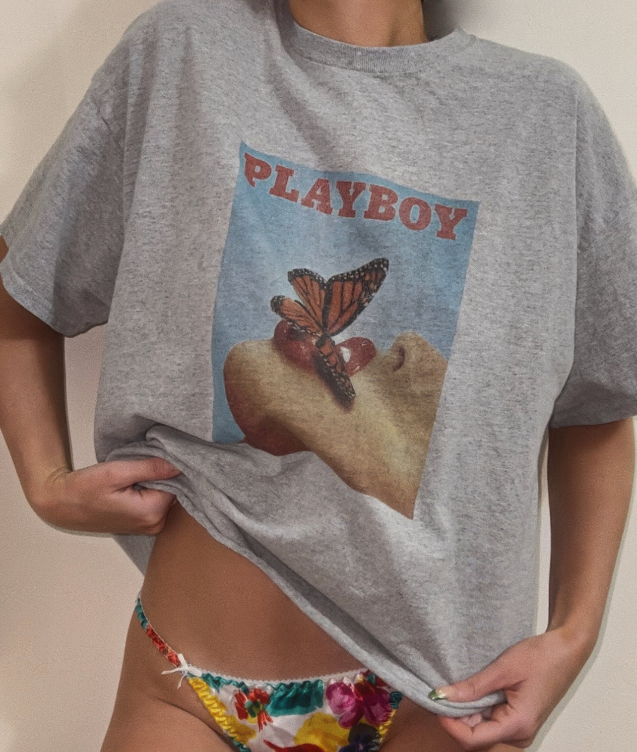Butterfly Playboy Tee