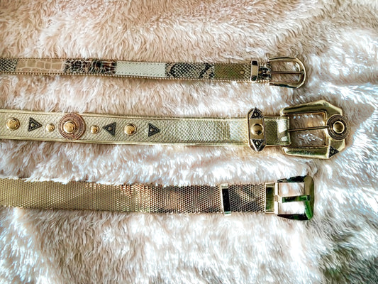 Vintage Bling Belts