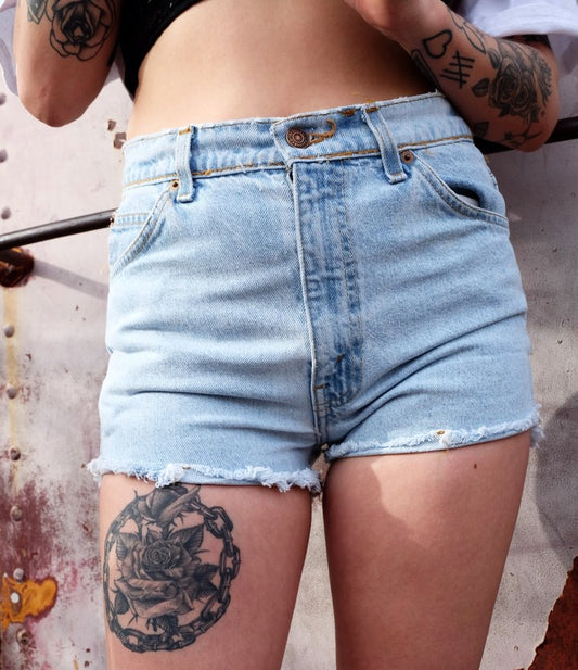 Sky High Waist Levi's Shorts