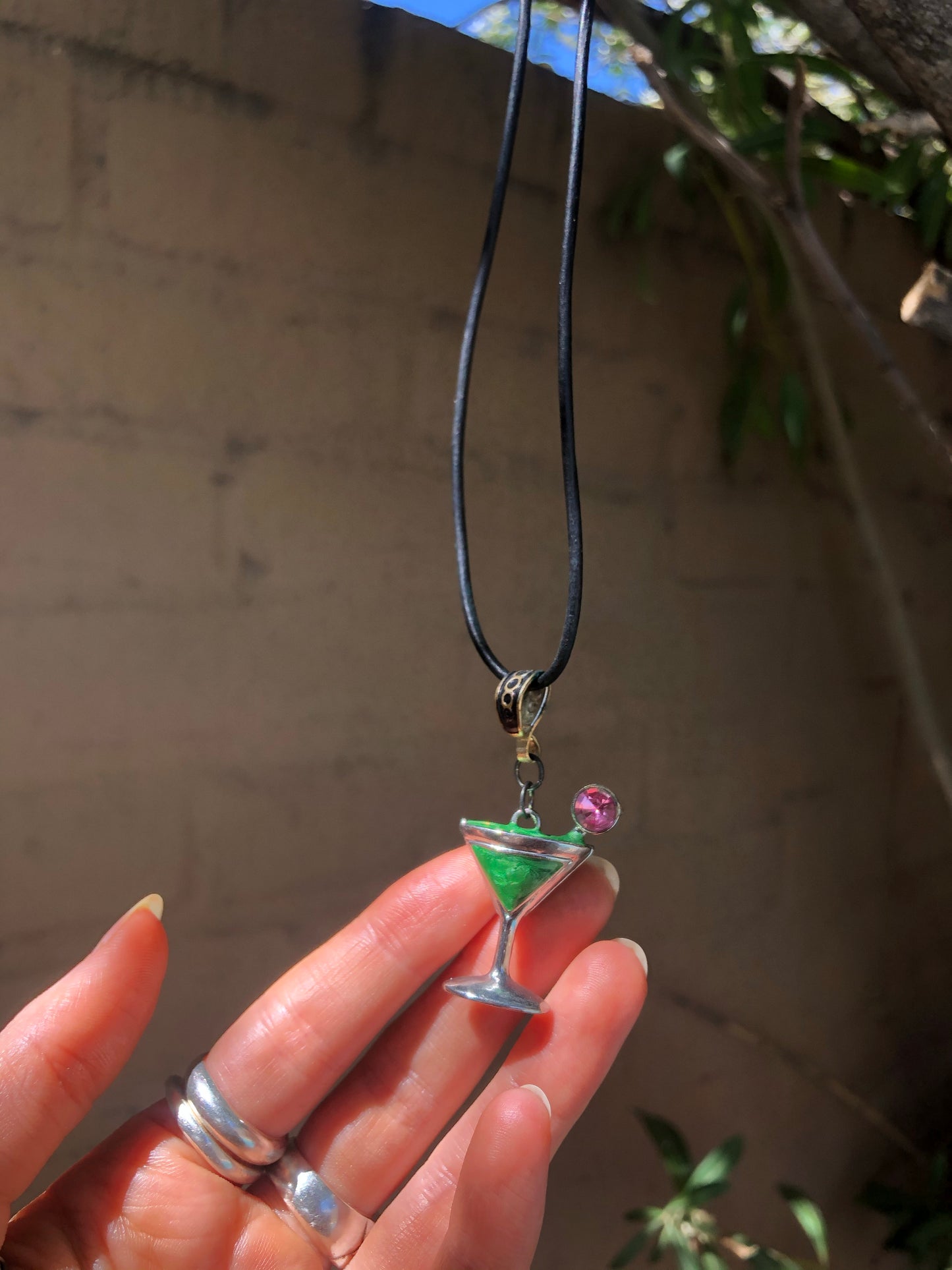 Far Out Cord Charm Necklaces