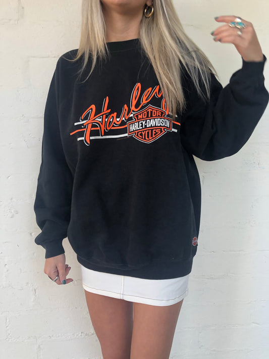 Vintage Oversized Harley Sweater