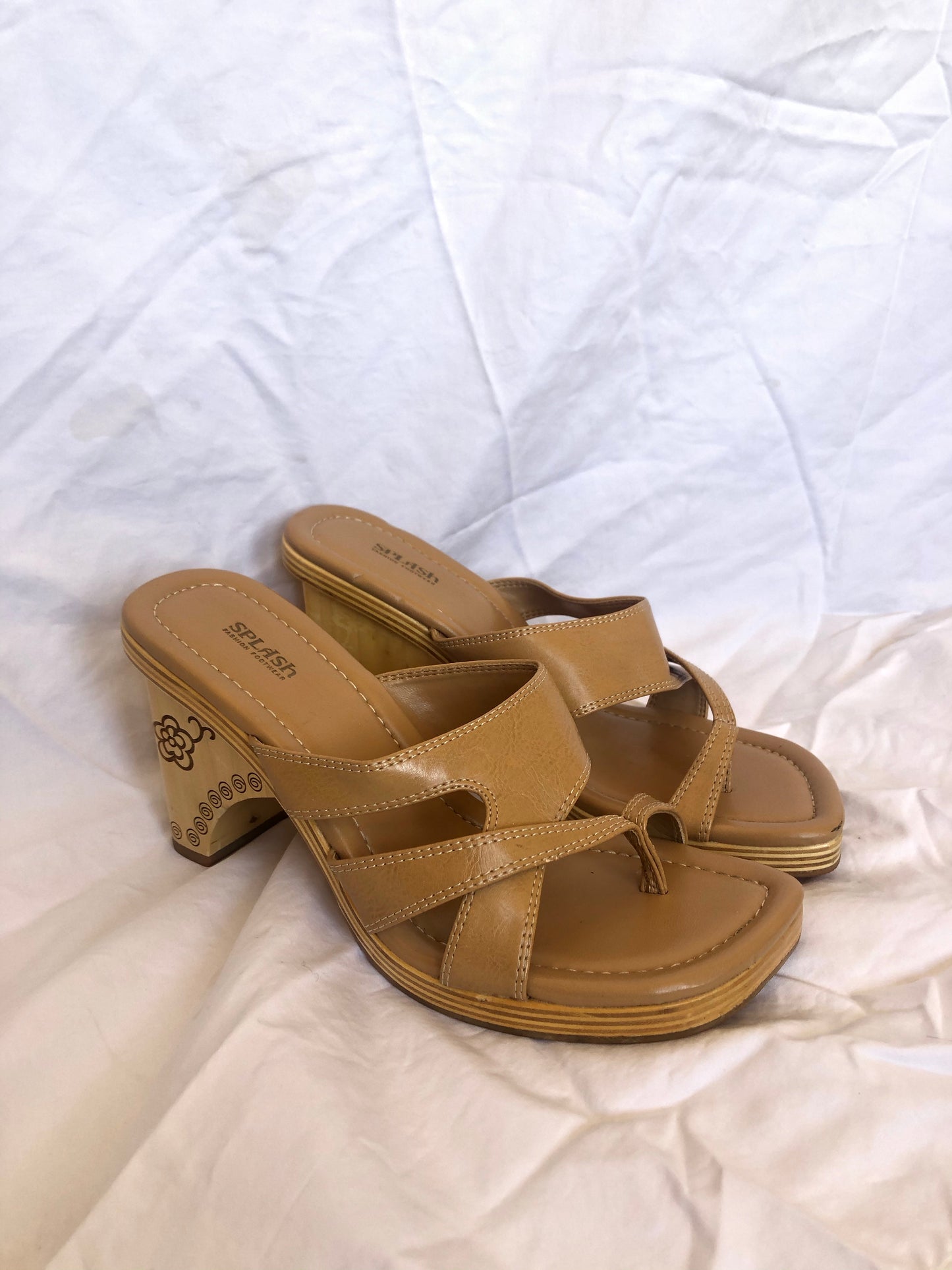 Vintage Y2K Splash Sandals