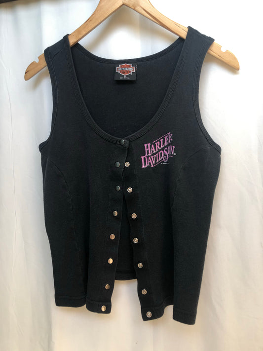 Snap Button Harley Tank