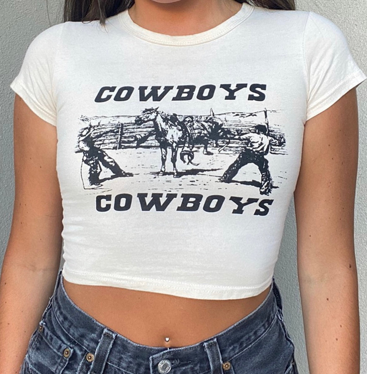 Cowboys Baby Tee
