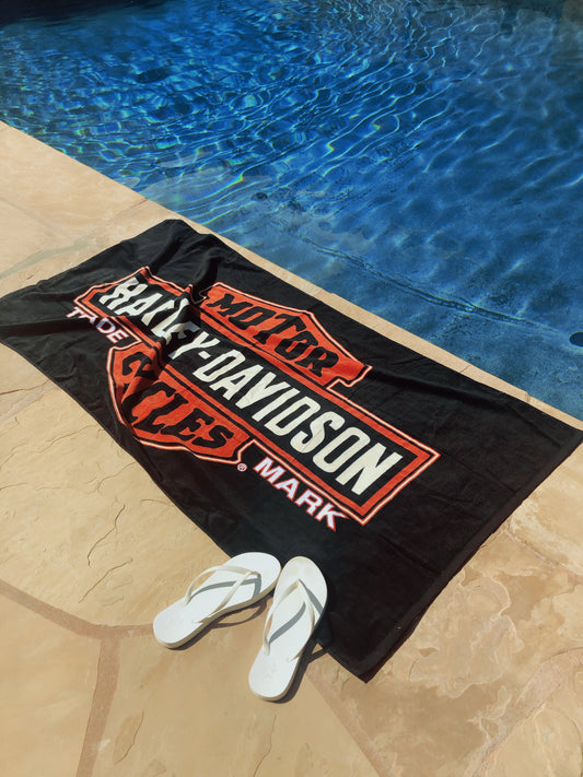 Harley Davidson Pool Towel