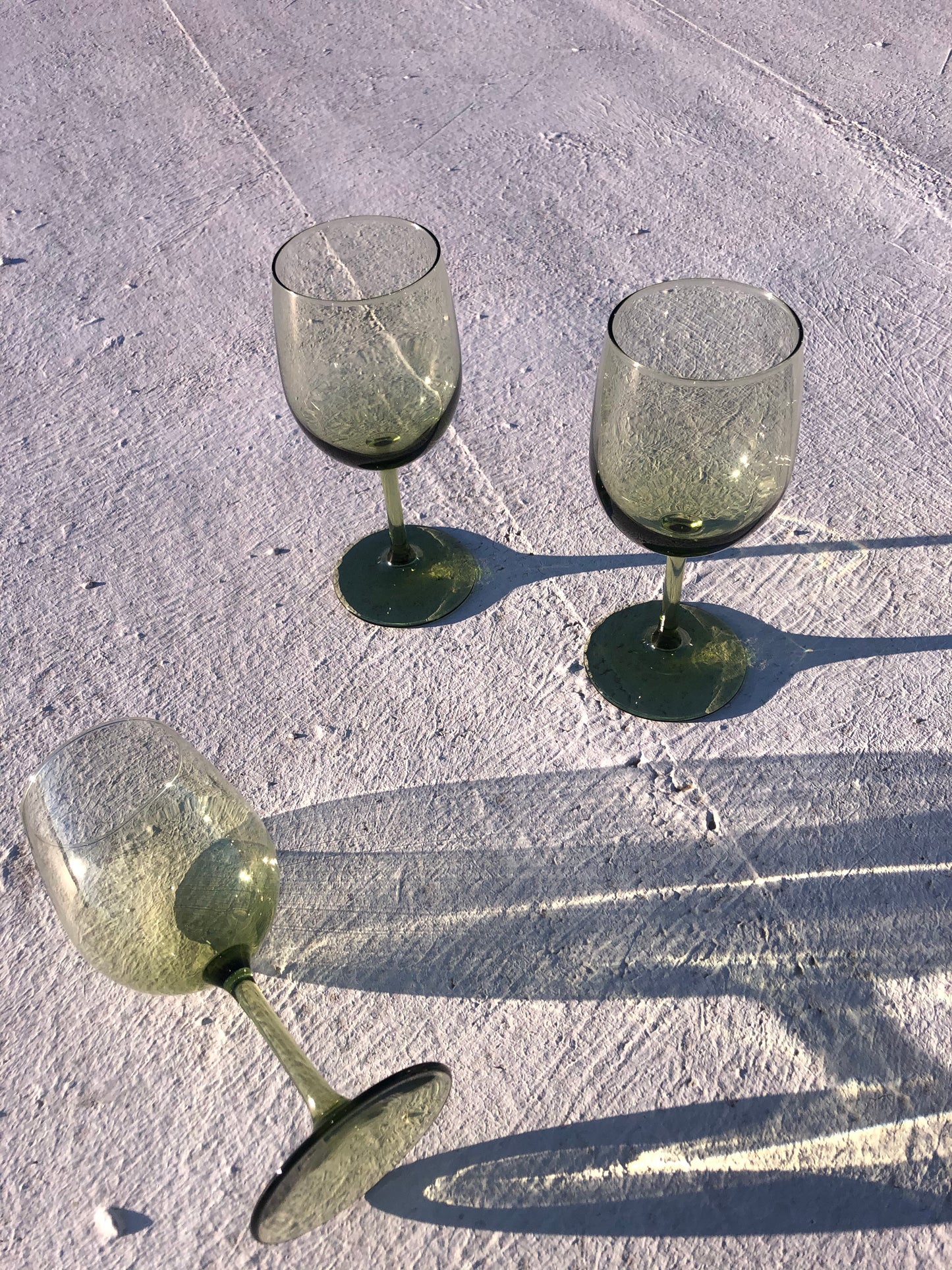 Spearmint Wine Glasses