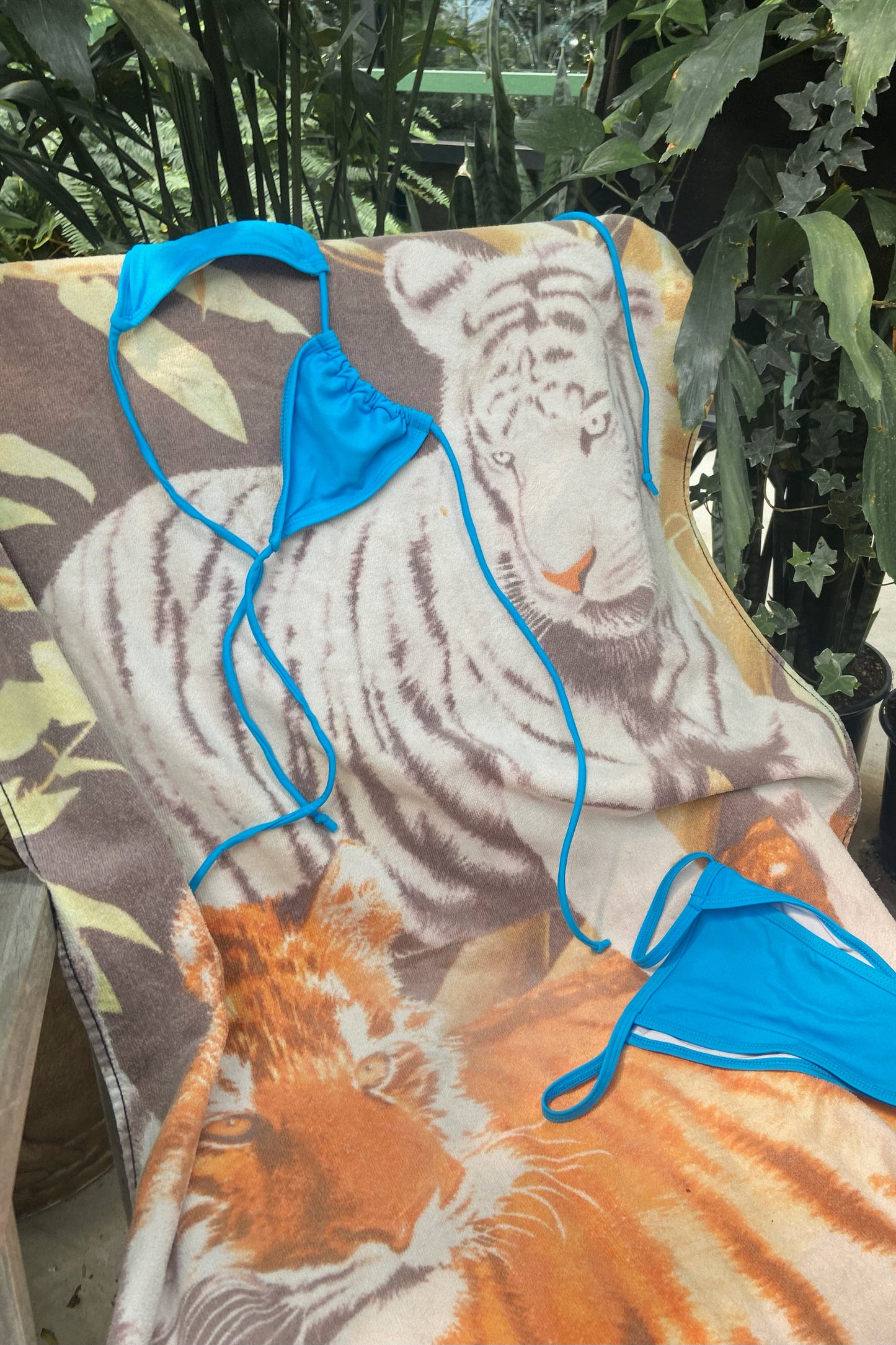 Vintage Tigers Towel