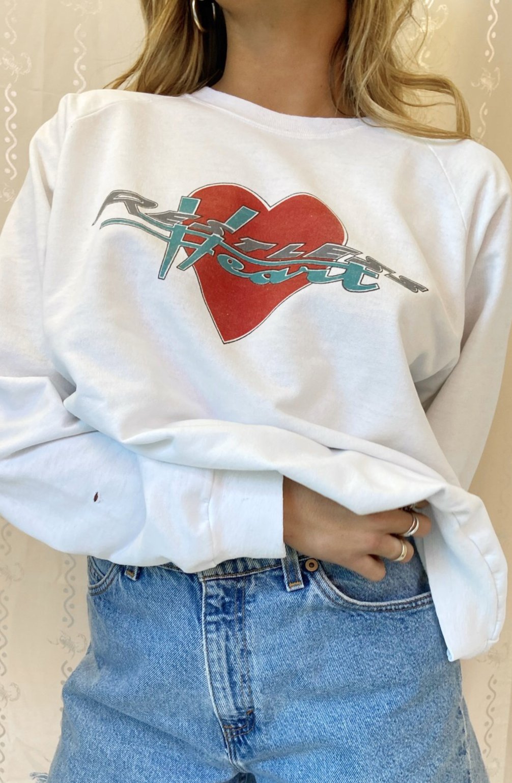 Restless Hearts Vintage Sweatshirt